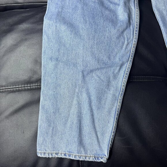 Levis 560 Men's Tapered Leg Jeans Blue Denim Comfort Baggy Light Wash W38 L32 - Picture 8 of 15